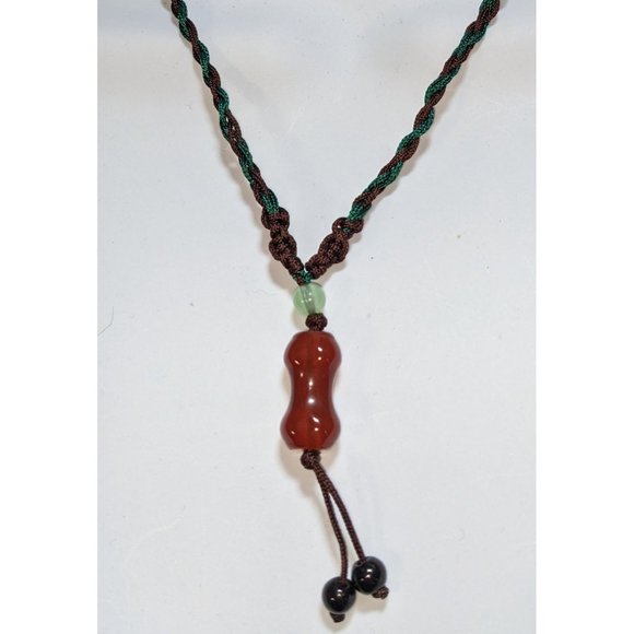 Jewelry - Tibetan Dzi Bead Gourd Necklace